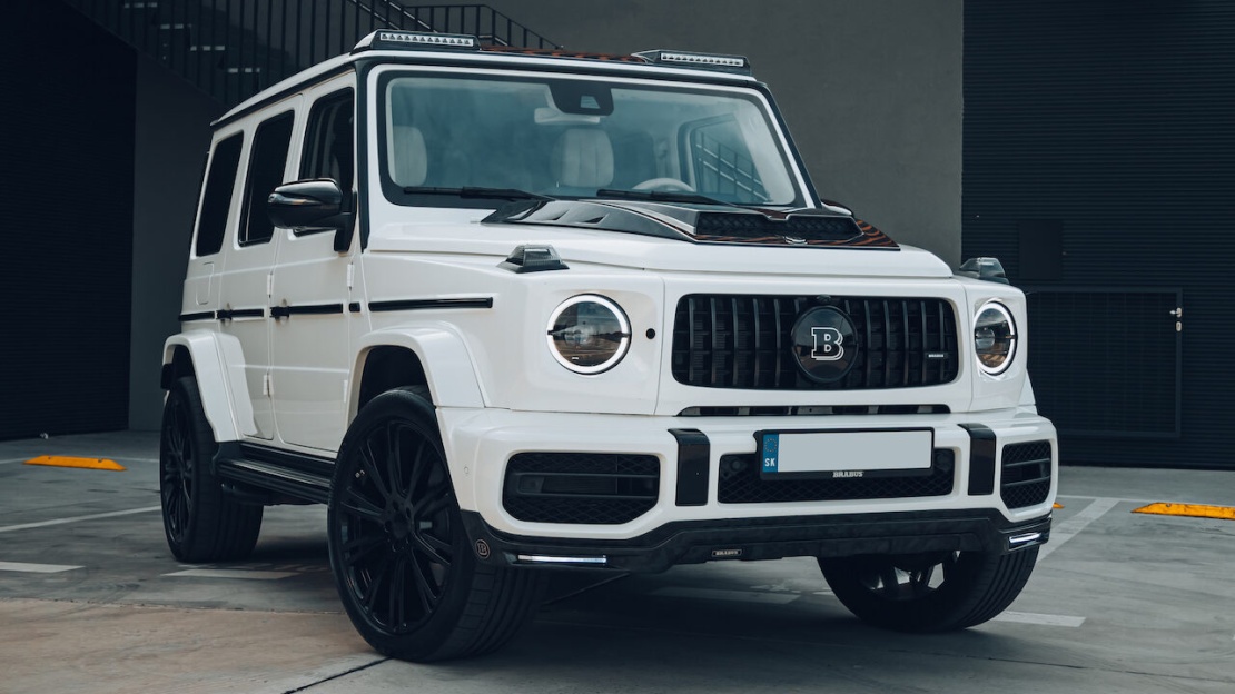 MB G400d 2020 biele uprava Brabus