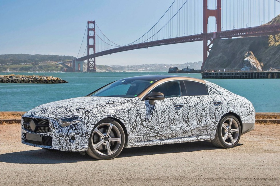 Mercedes-Benz CLS - 2018 prototypy